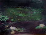 Water lily 2002 by Gina Kalabishis